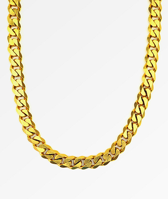 Cuban Link Chain For Sale >> The Gold Gods Flat Edge 30" Cuban Link Necklace at Zumiez : PDP Cuban Link Chain For Sale >> The Gold Gods Flat Edge 30" Cuban Link Necklace at Zumiez : PDP